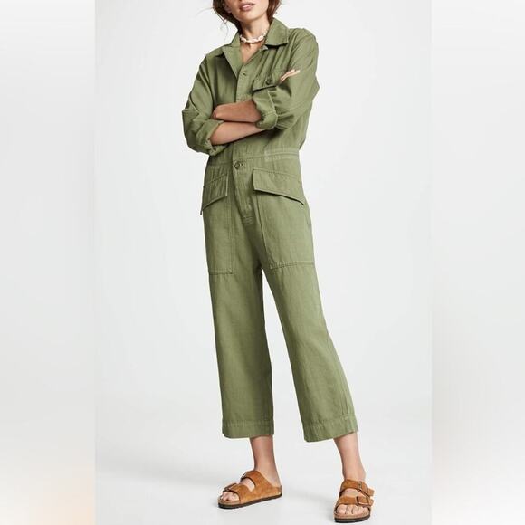 Current/Elliot The Richland Cargo Coverall Jumpsuit - Picture 2 of 12